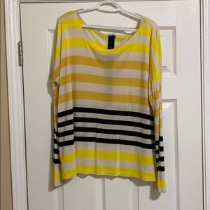 LOFT striped longsleeve shirt